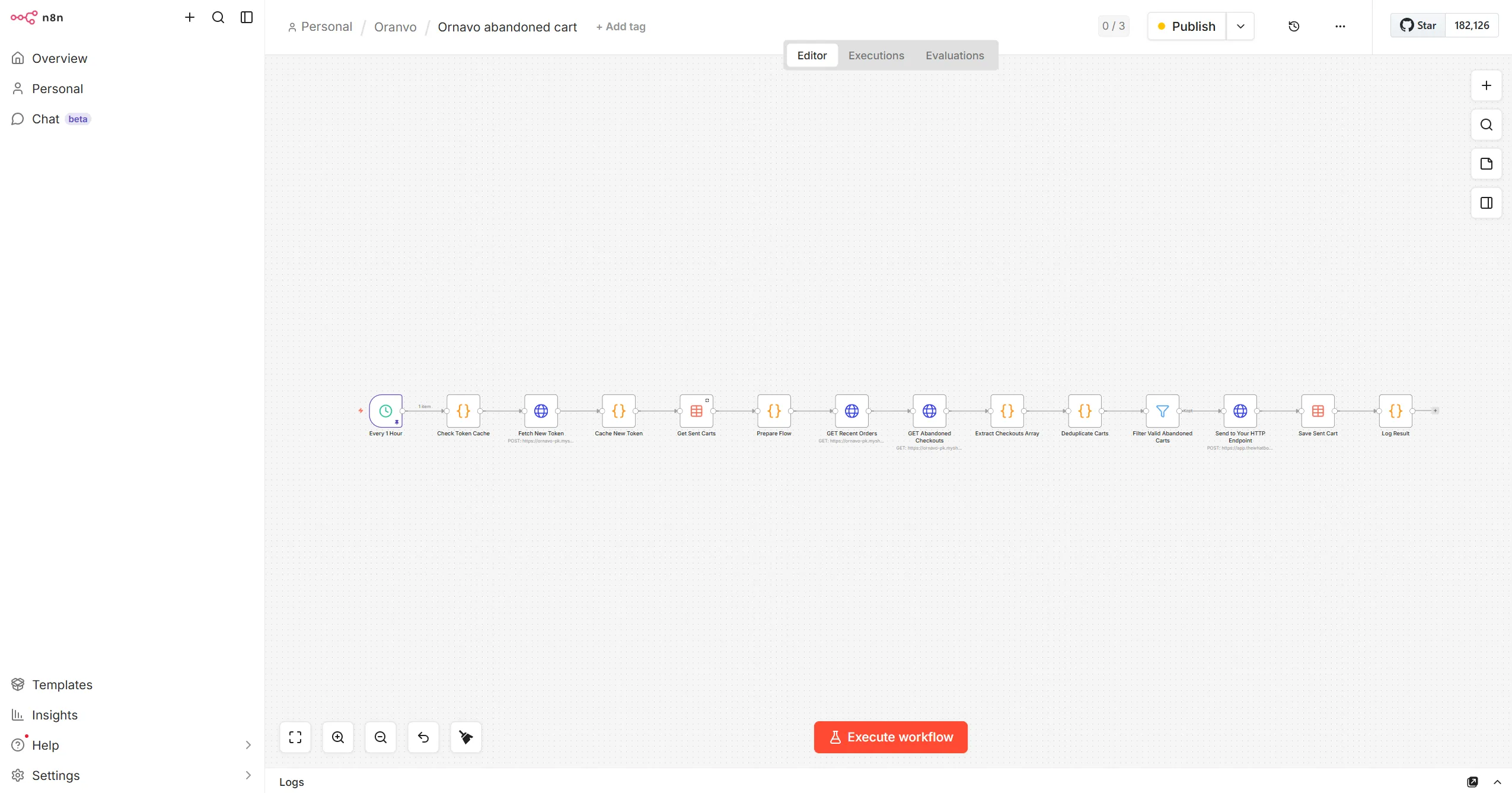 Automation workflow example 3