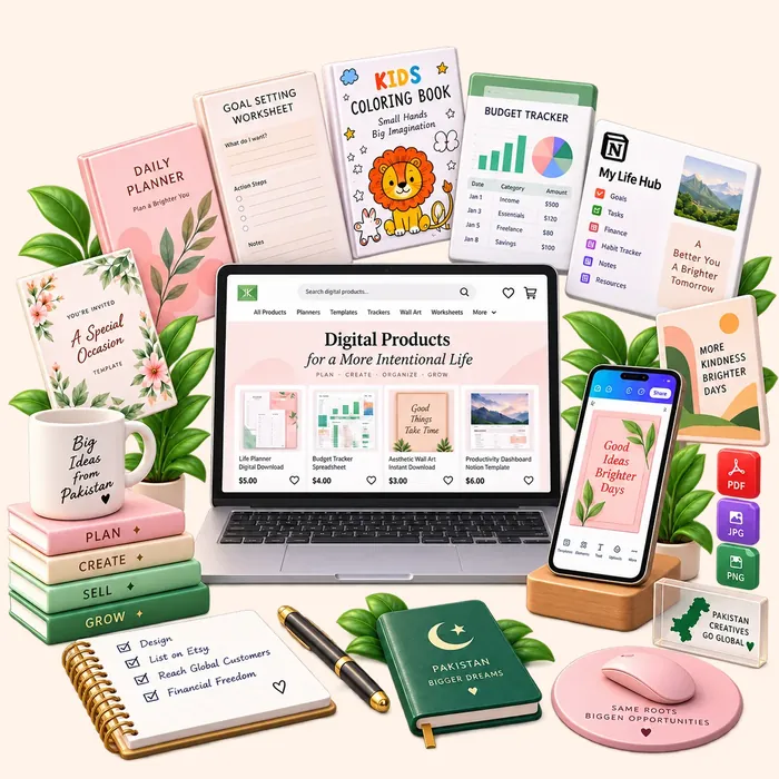 Sell Digital Products on Etsy