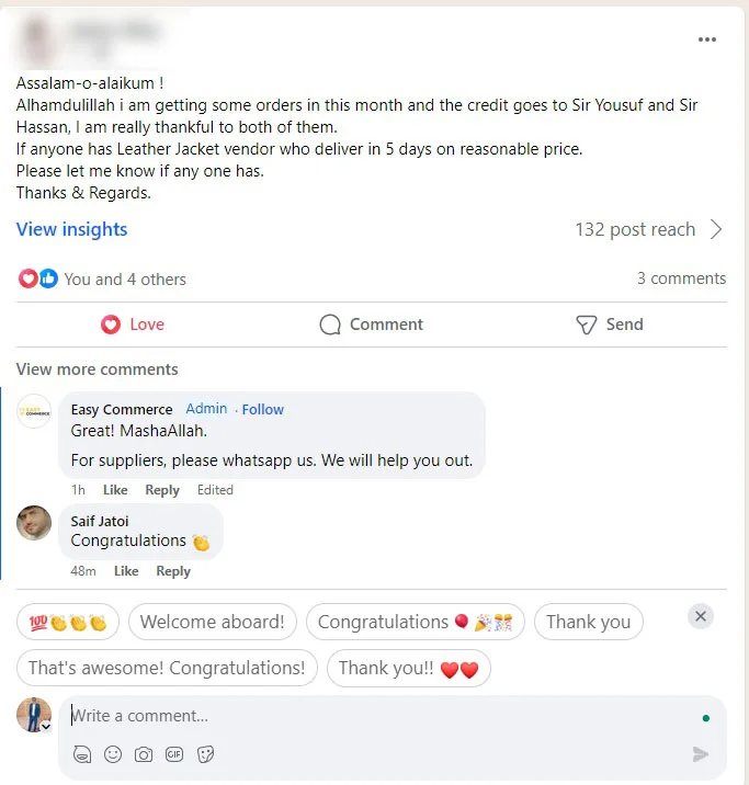 Easy Commerce student success 16