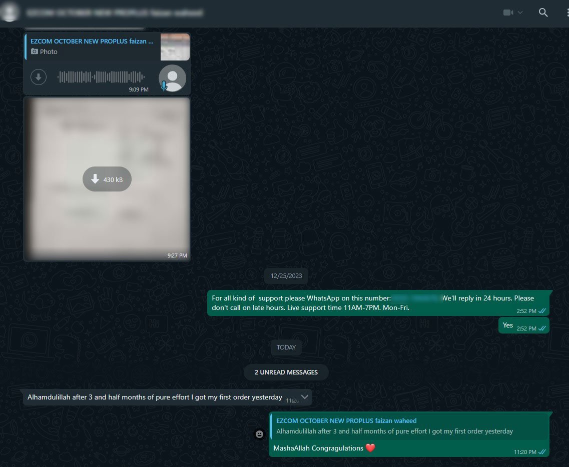 Easy Commerce student success 22