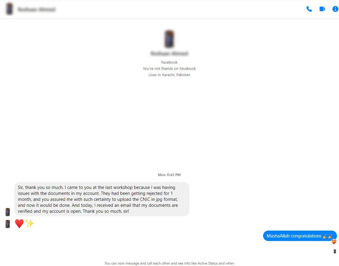 Easy Commerce student success 40