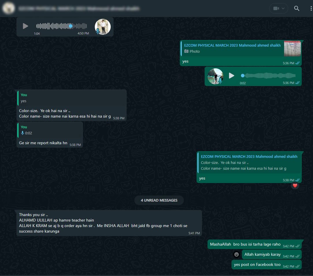 Easy Commerce student success 52