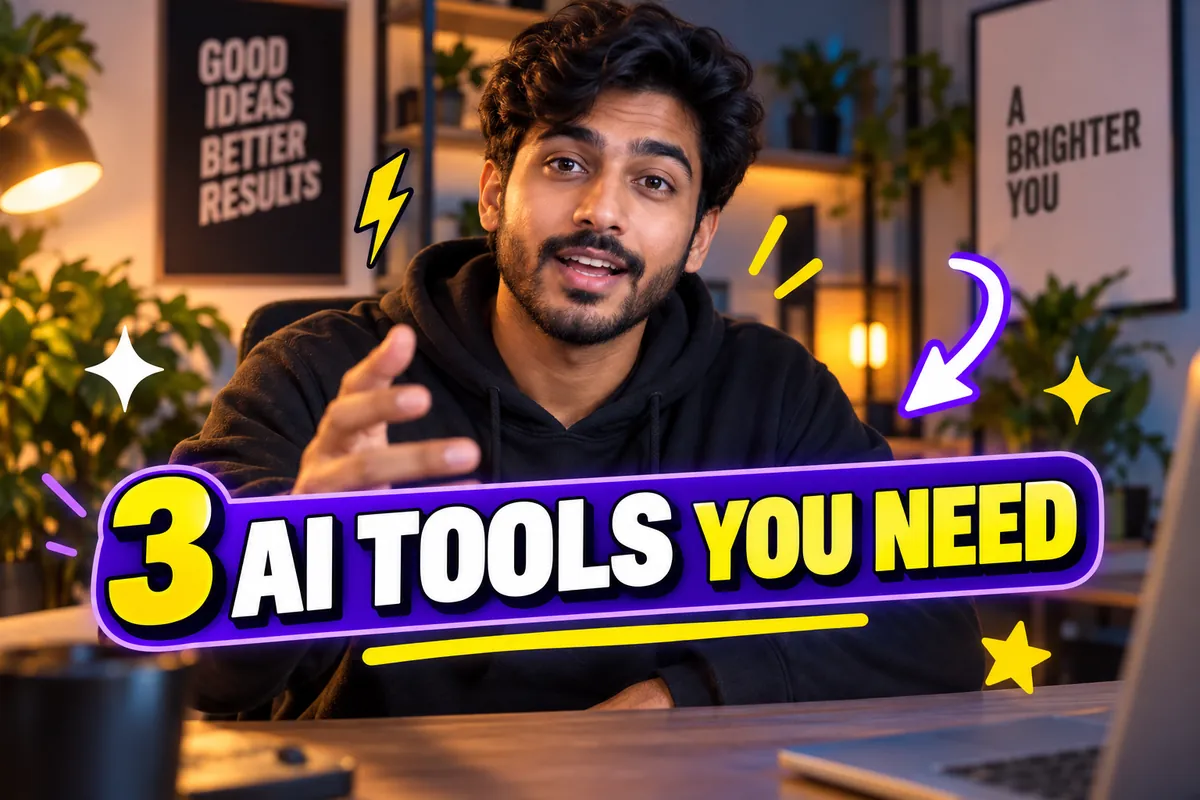 A talking-head reel edited with bold captions and motion graphics