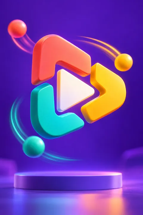 Example frame: Logo animation